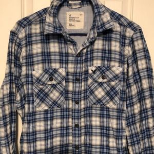 American Eagle Flannel Button up